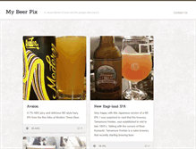 Tablet Screenshot of mybeerpix.com
